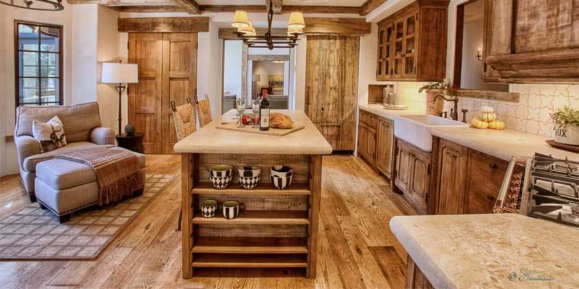 Jak urządzić kuchnię, wybierając szafki kuchenne drewniane?