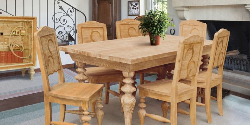 Drewniane meble z ręcznie rzeźbionymi frontami – sprawdź, gdzie będą pasować!