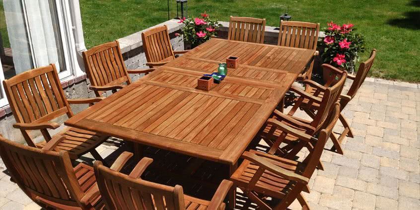 Meble tekowe – drewno do zadań specjalnych w domu i w ogrodzie