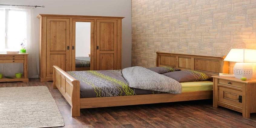 Idealne w Twoim przytulnym domu – łóżko drewniane