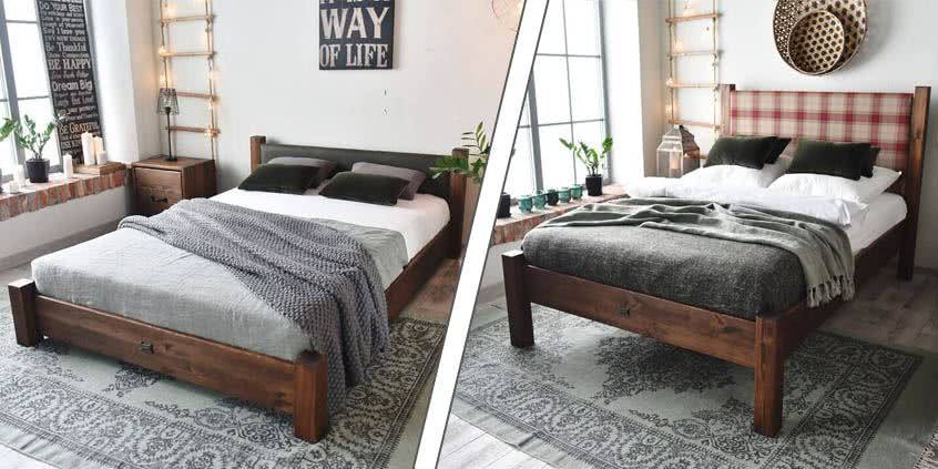 Łóżka tapicerowane – Hit we wnętrzach 2019