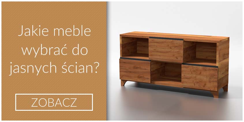 Jakie meble wybrać do jasnych ścian?
