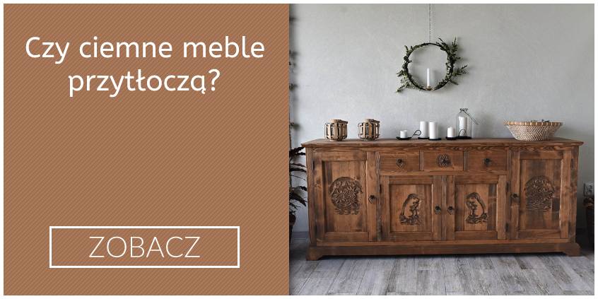 Czy ciemne meble przytłoczą wnętrze?