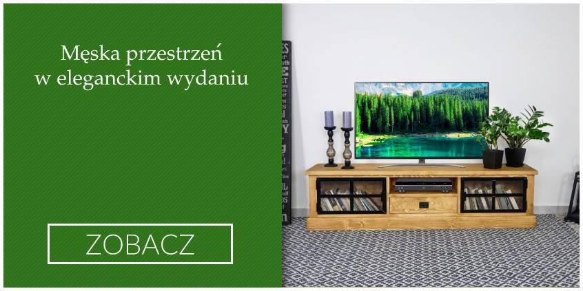 Męska przestrzeń w eleganckim wydaniu